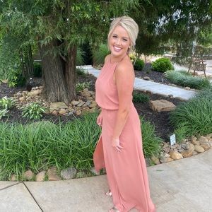 Show me your mumu heather halter dress